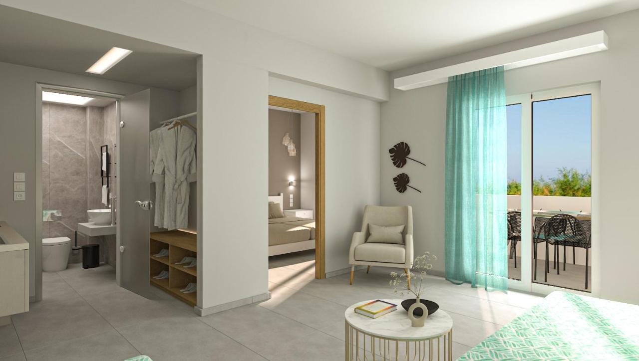Ninemia Beach Hotel & Suites Agia Marina Eksteriør billede
