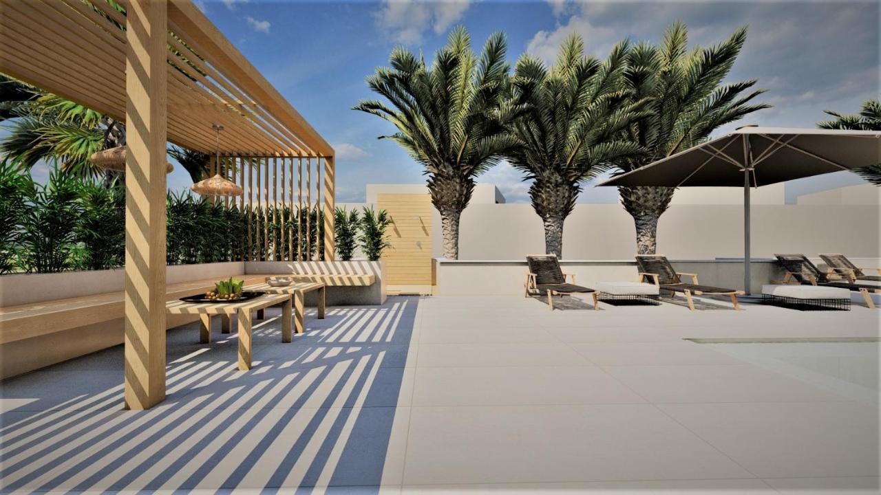 Ninemia Beach Hotel & Suites Agia Marina Eksteriør billede