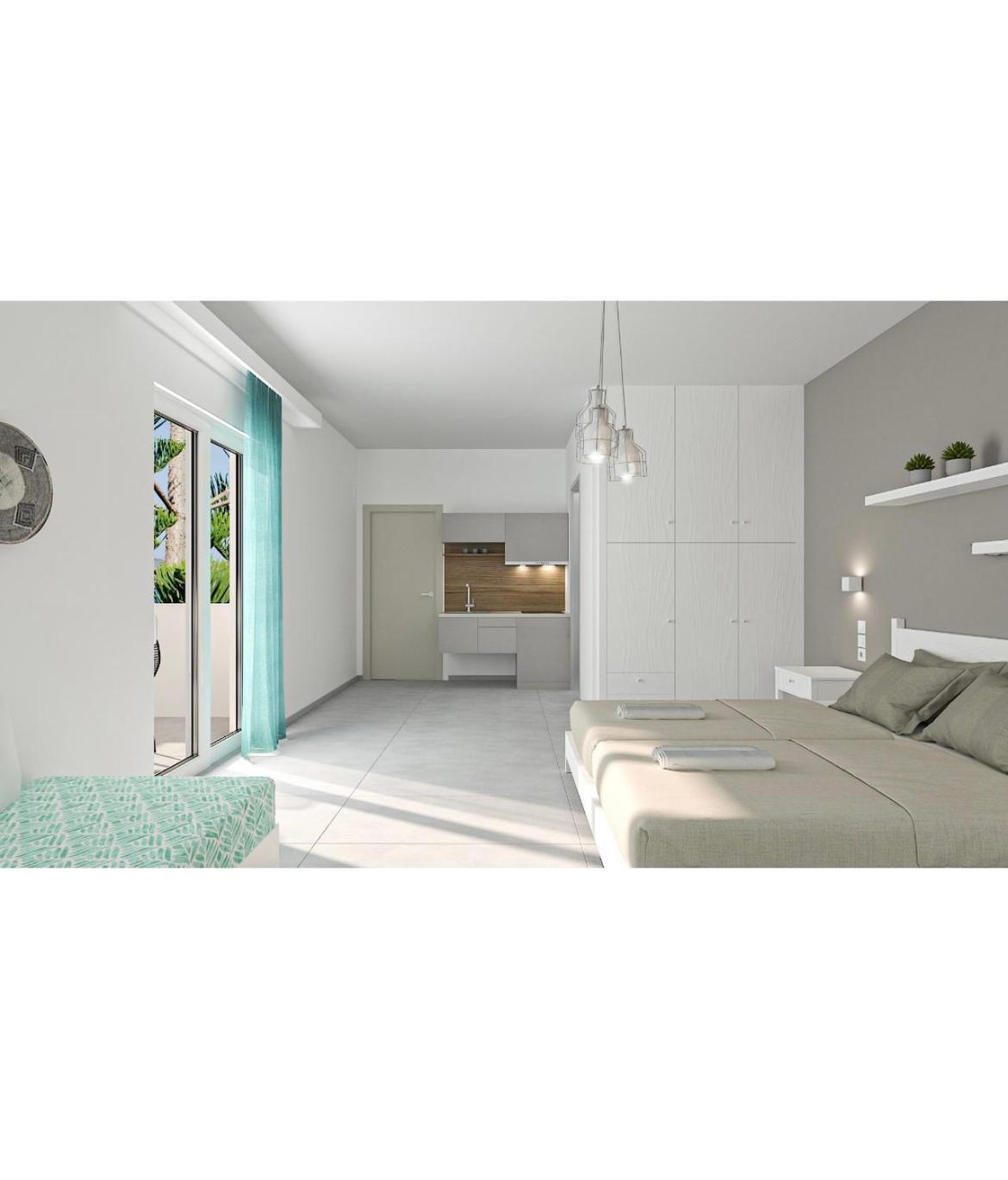 Ninemia Beach Hotel & Suites Agia Marina Eksteriør billede